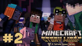 MINECRAFT STORY MODE Order of The Stone Episode 1 Gameplay Playthrough Part 2