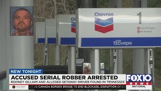 Accused serial robber arrested