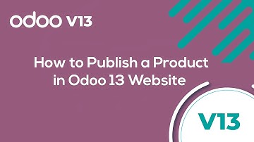 How to publish a product in odoo 13 website?