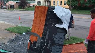 Storms rip roof off south Columbus church