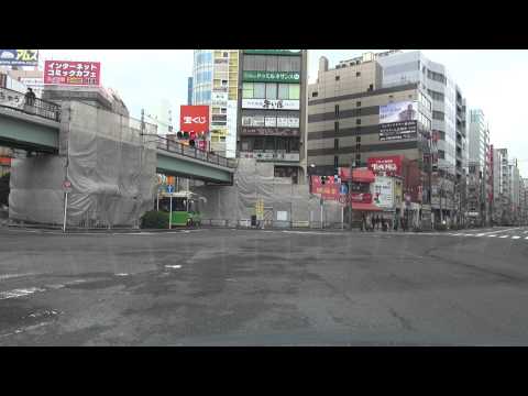 Japan Drive Tokyo 1080p Prefectural Road Route317（sony dori Ave.）（from National Route15）