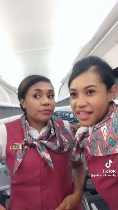 Pramugari main tiktok