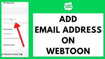 How to Add Your Email on WEBTOON PC (2024)