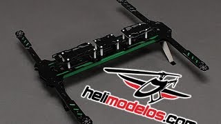 Timelapse da montagem do frame H4 Copter 470mm da Hobbyking