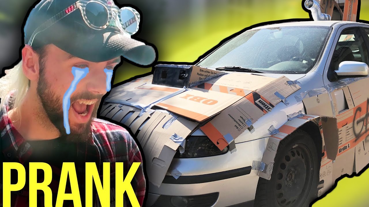 KARTON TUNING PRANK na Matúša !