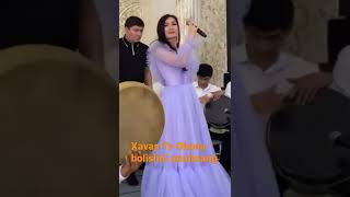 Gulasal Abdullayeva ustoz san’atkor Yahyo Mo‘minov xonadonidagi to‘yda xizmatda bo‘ldi️