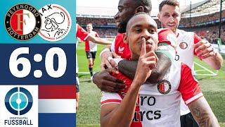Feyenoord demütigt Ajax! Machtdemonstration im "Klassieker" | Feyenoord Rotterdam - Ajax Amsterdam image