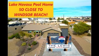 REDUCED - 1631 Linda Drive Lake Havasu City, AZ Walk-through Video of RV Garage Pool Home For Sale