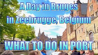 Zeebrugge, Belgium - A Day in Bruges - What To Do on Your Day in Port