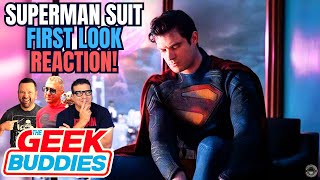 New SUPERMAN Suit REACTION!! | JAMES GUNN | DC | THE GEEK BUDDIES