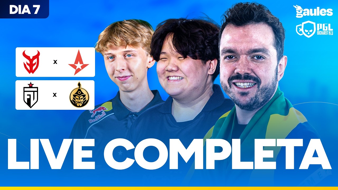 FUT x THE MONGOLZ | PGL BUCHAREST 2026 | SEMIFINAIS - !socio - Siga @Gaules nas redes sociais!