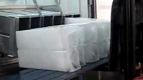 Containerized block ice machine