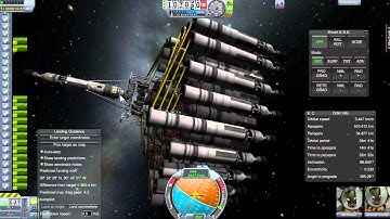 Kerbal Space Program (KSP) Eve Lander - Roundtrip for two to sea-level with rover