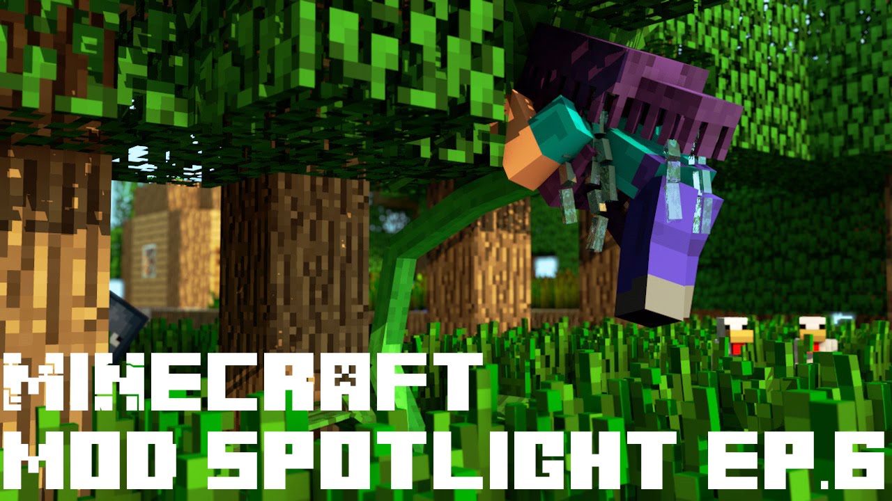 Minecraft Mod Spotlight Ep.6 Mowzie's Mobs Mod YouTube