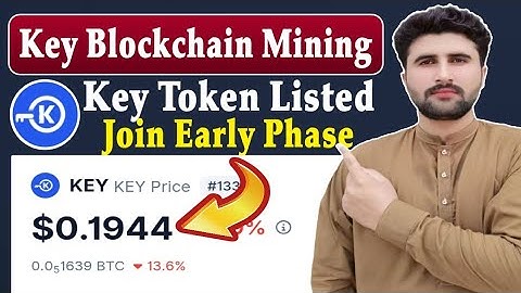 Key Blockchain Mining Good News | Key Token Listed | Don