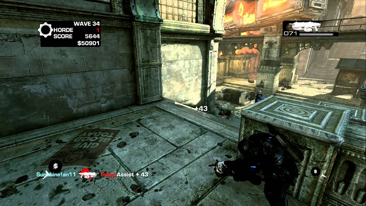 Gears of War 3 : Horde - Blood Drive 1-50 : Standard