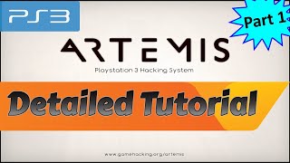 PS3 Tutorial - Artemis Cheat Tool pt1 - super detailed "how to" on everything artemis screenshot 5