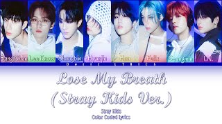 Stray Kids - Lose My Breath (Color Coded Lyrics)