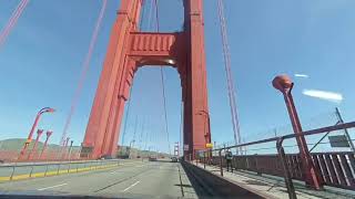 VR180 Driving over Golden Gate Bridge San Fran