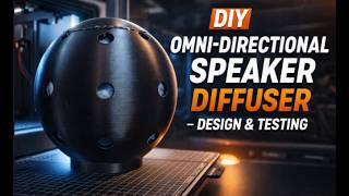 DIY Omni-Directional Speaker Diffuser – Design & Testing