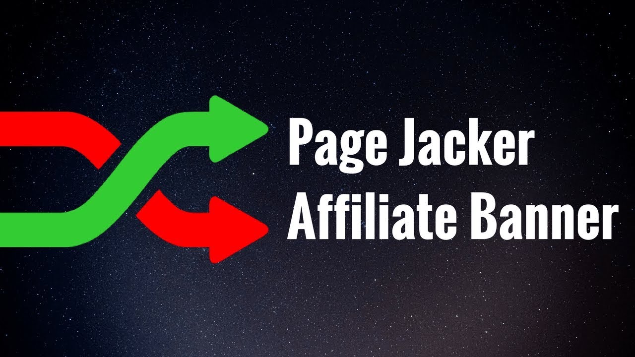 Page Jacker Method | Affiliate Banner Disclosure on Authority Sites