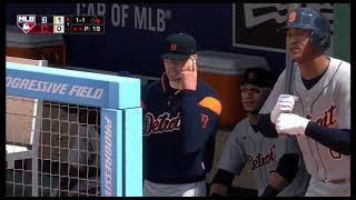 MLB The Show 2020 Simulation - Tigers vs. Indians, Apr. 16 (Game 18)