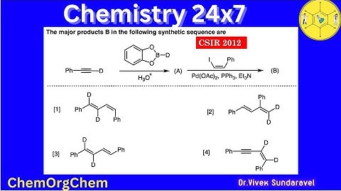 Hydroboration| Suzuki-Miyaura Coupling| CSIR-NET| GATE| SET| Problem Solved |ChemOrgChem