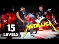 15 Levels Of Metallica Metal Guitar Riffs Easy to Complex