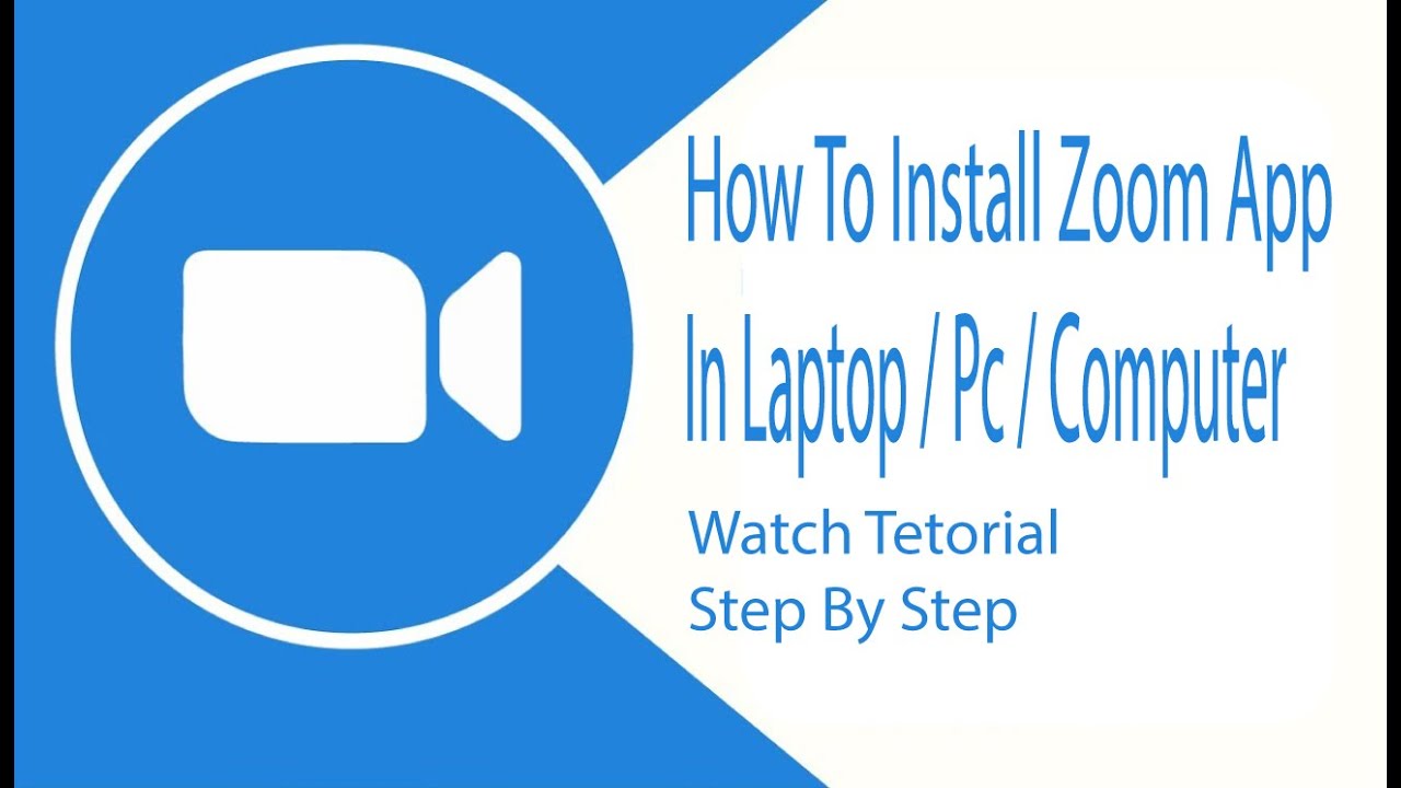 how to install the zoom app on my laptop
