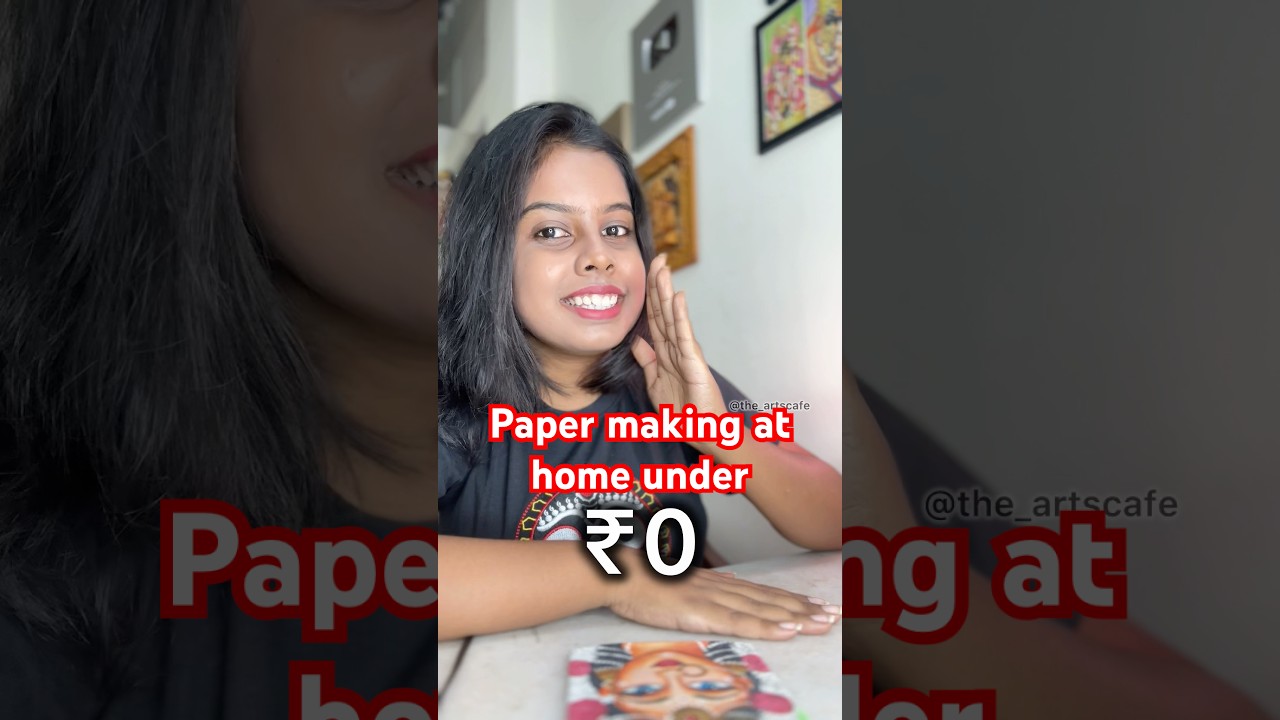 How to make Paper￼ at home under ₹0😱 #Shorts #Trending