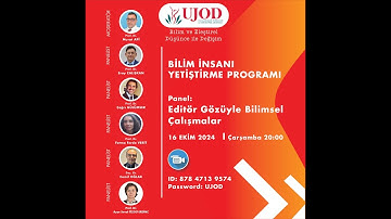 Editör Gözüyle Bilimsel Çalışmalar