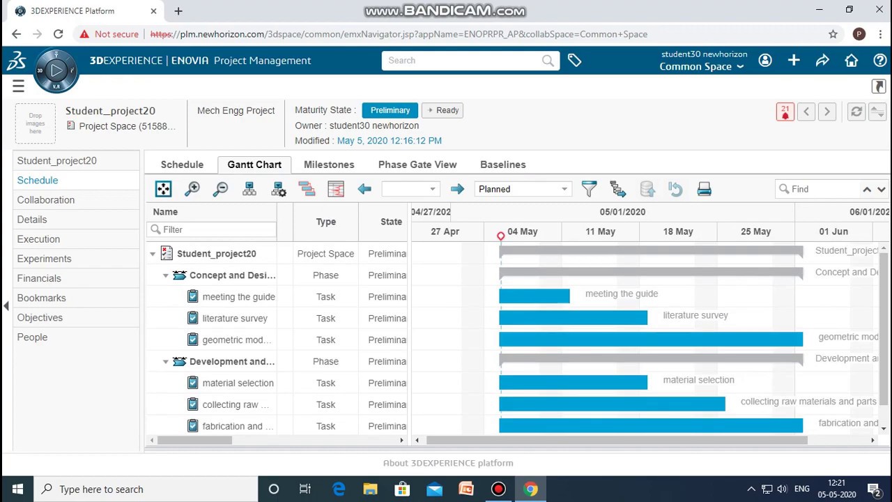 PLM lab Project Management (6th sem) YouTube