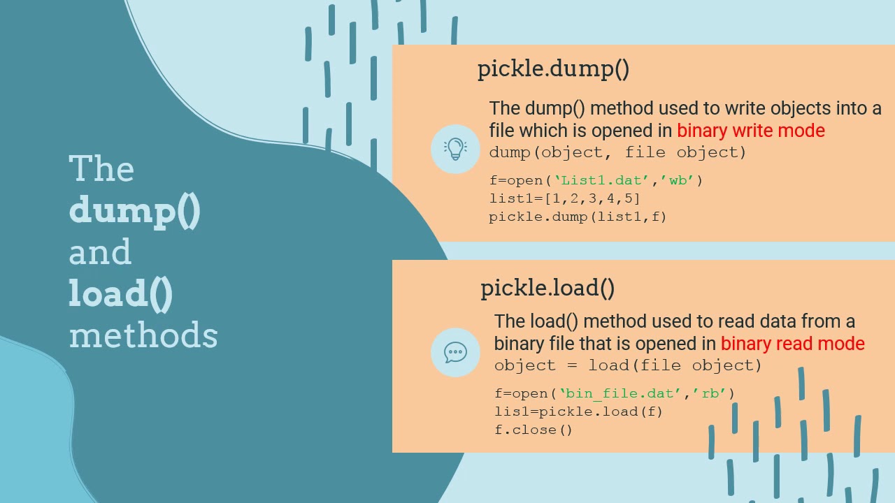 Pickle Module : in Python - YouTube