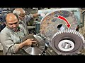 How Big Aged Intelligent Machinist Makes Spur Gear from High Strength Sheet