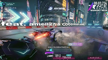 Ace Racer Formula Ace x amell27 x COOD999.AME Midnight Neon MVP Full Quick Race PVP Action Gameplay