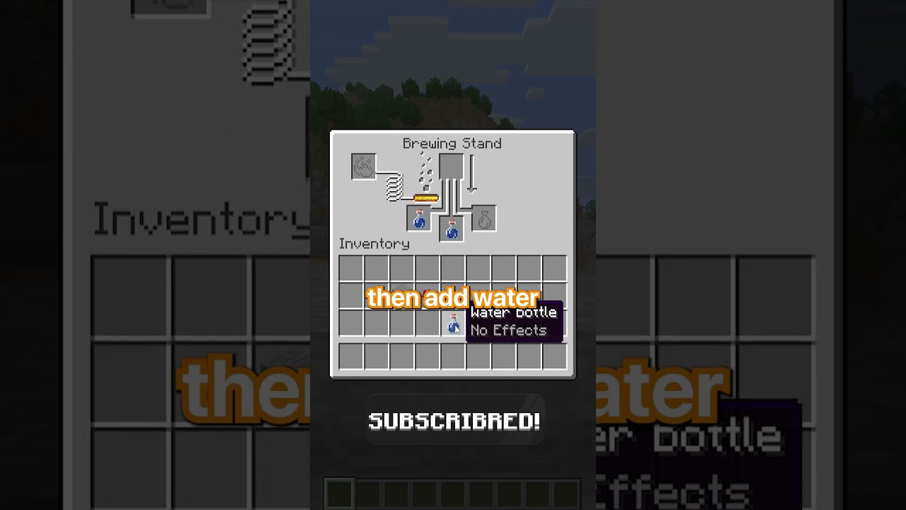 Как сделать зелье, которое ломает систему получения опыта в Minecraft!