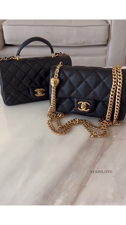 23P Hottest Bag  Chanel Sweetheart Mini Flap Black Caviar #shorts #fashion  