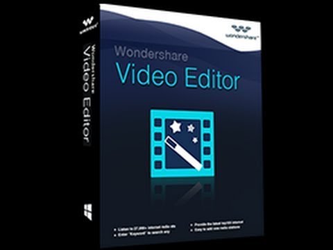 როგორ დავქრაქოთ wondershare video editor ადვილად 2017