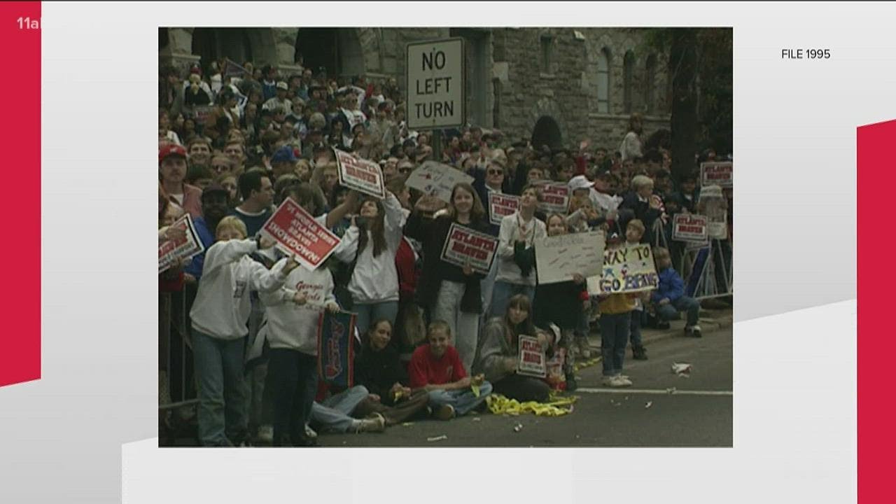 A look at the Braves' parade in the '90s YouTube