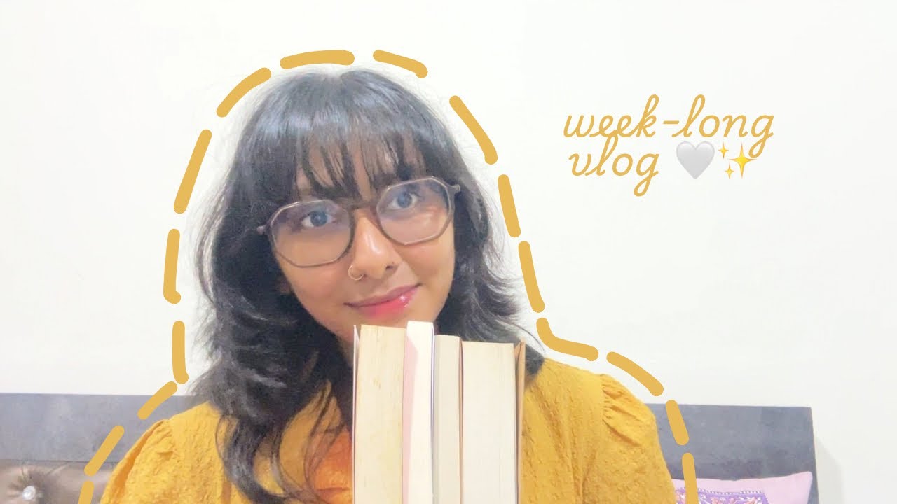 Week long vlog | October tbr, navratri, book review