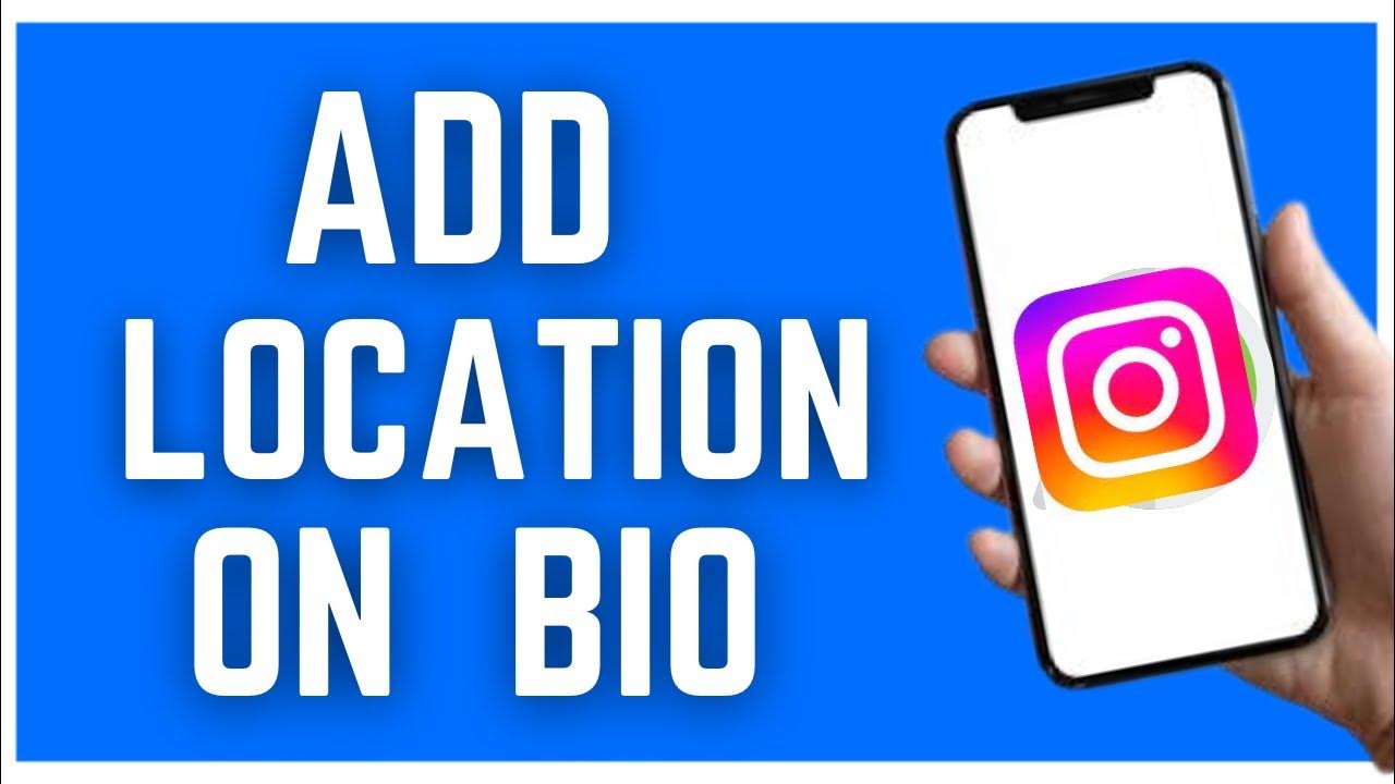 how-to-add-location-on-instagram-bio-2023-youtube