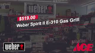 Barnes Ace Hardware Weber Labor Day Sale