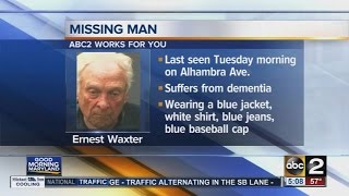 Police search for missing man with dementia