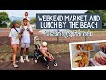 Weekend Market and Lunch by the beach in Hendaye, France!