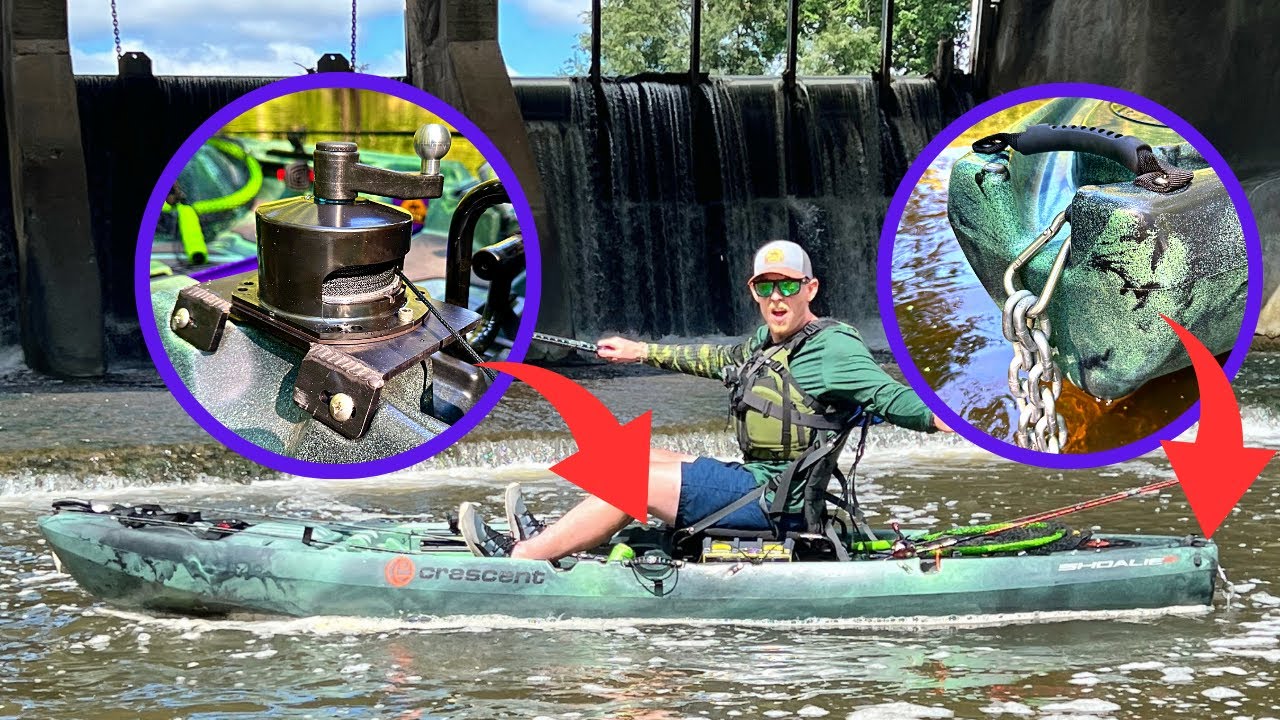 The BEST Kayak Fishing Anchor System! Anchor Wizard Setup