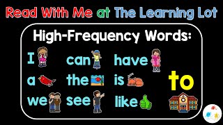 Science of Reading | Read With Me 6: High-Frequency Word-  TO | Decodable Reading | Homeschool