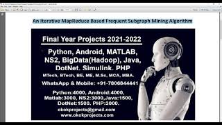 An Iterative MapReduce Based Frequent Subgraph Mining Algorithm