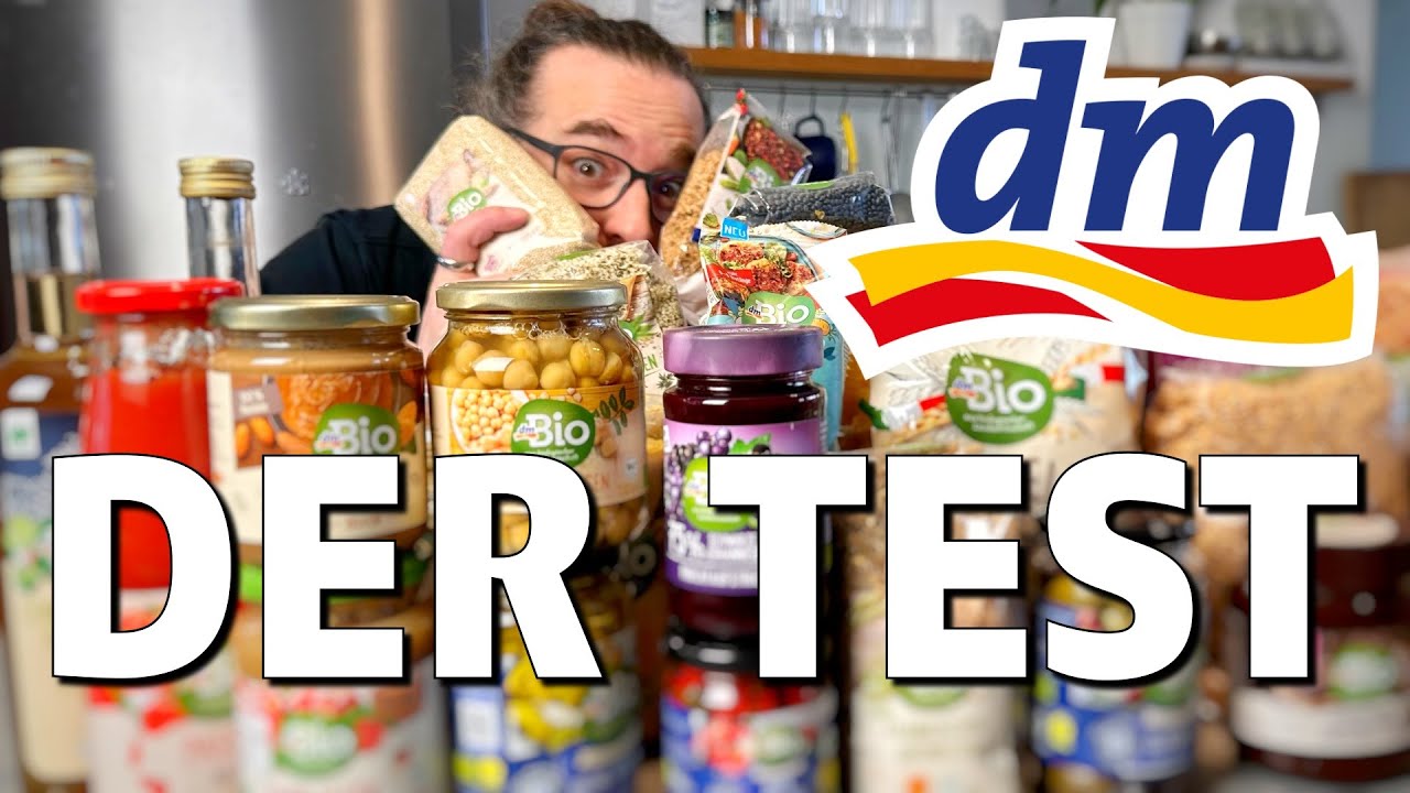 Lebensmittel die ich als Ernährungsberater bei DM einkaufe