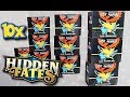 10x *HIDDEN FATES* Pokemon Elite Trainer Box Opening