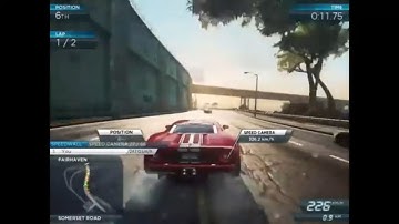 Need For Speed Most Wanted: Ford GT Circuit Race - Red Shift | ClickAGame
